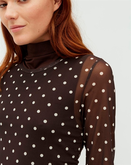 Milargos - Arcel Bluse - Java Dots